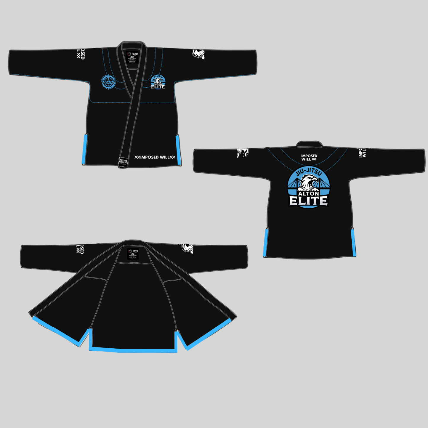 WOMENS Alton Elite Jiu Jitsu GI TOP ONLY