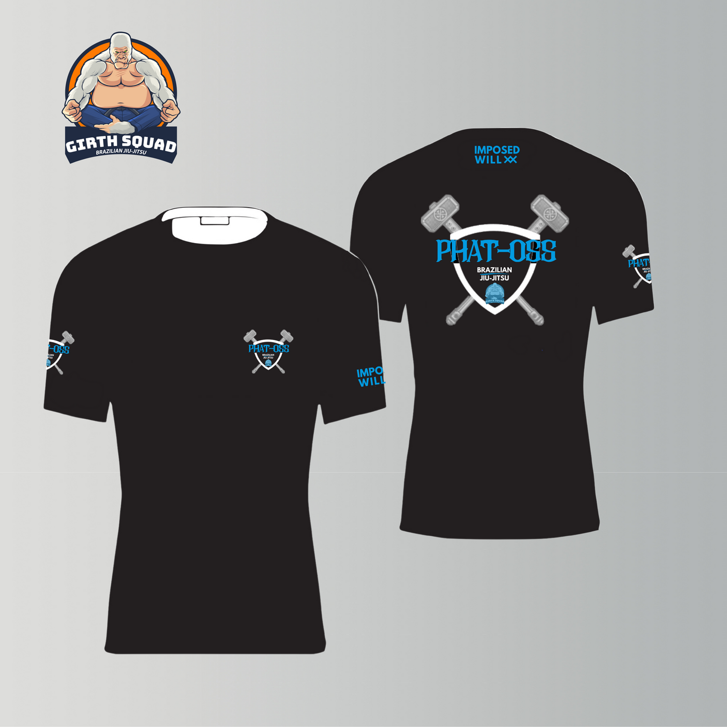 WOMENS GIRTH SQUAD "Phat-Oss" Rashguard