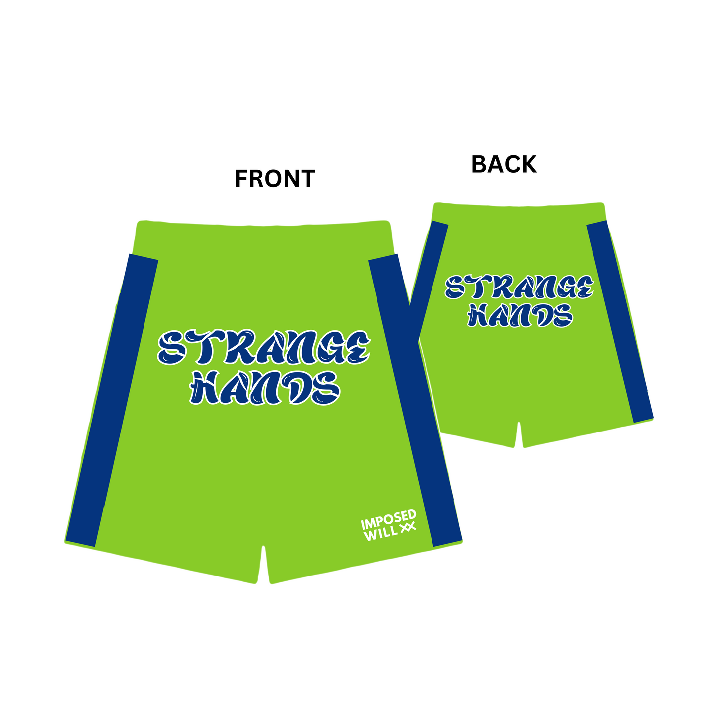 MENS/UNISEX Strange Hands 2 FreeFlo Shorts