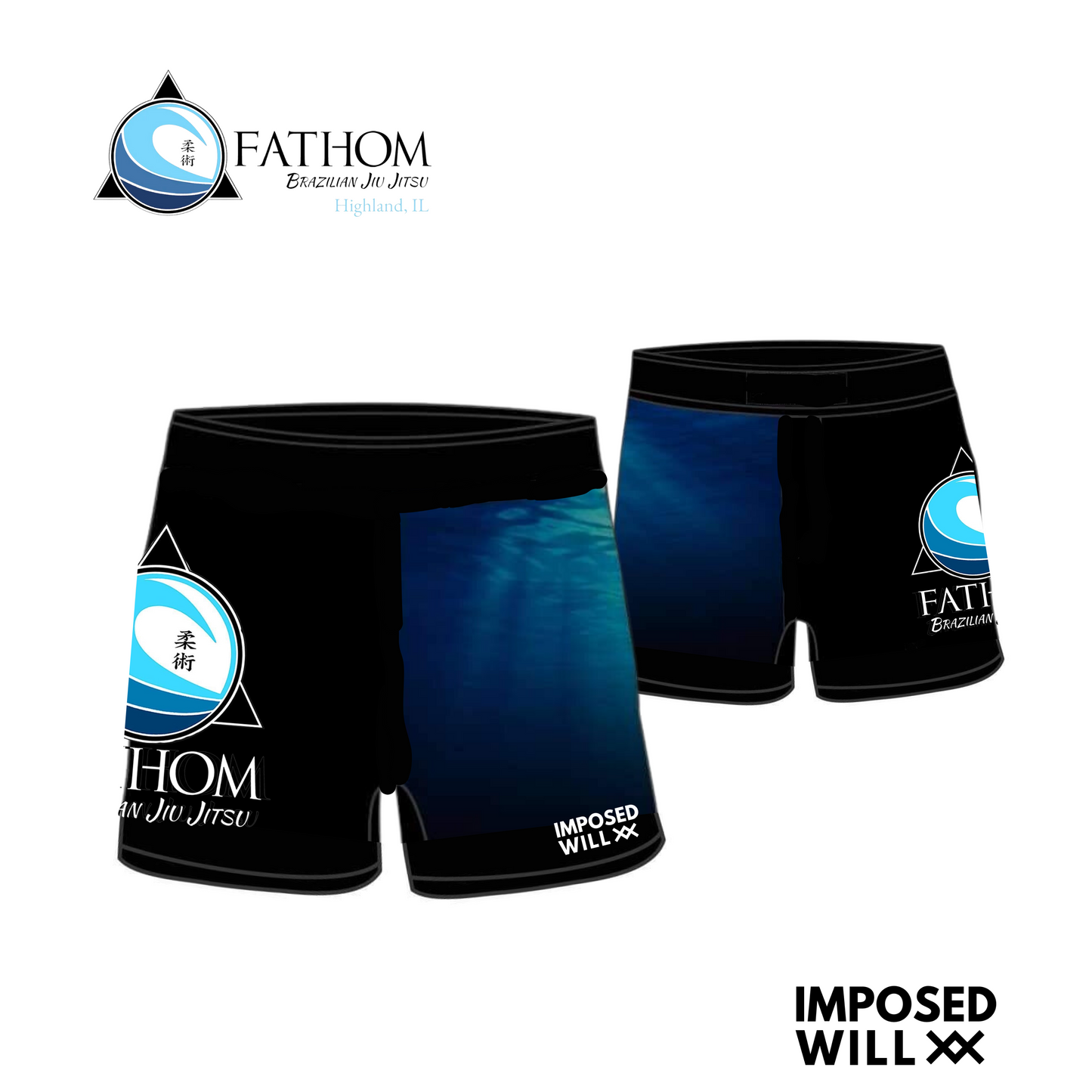 YOUTH Fathom BJJ "Deep Water" FreeFlo Shorts