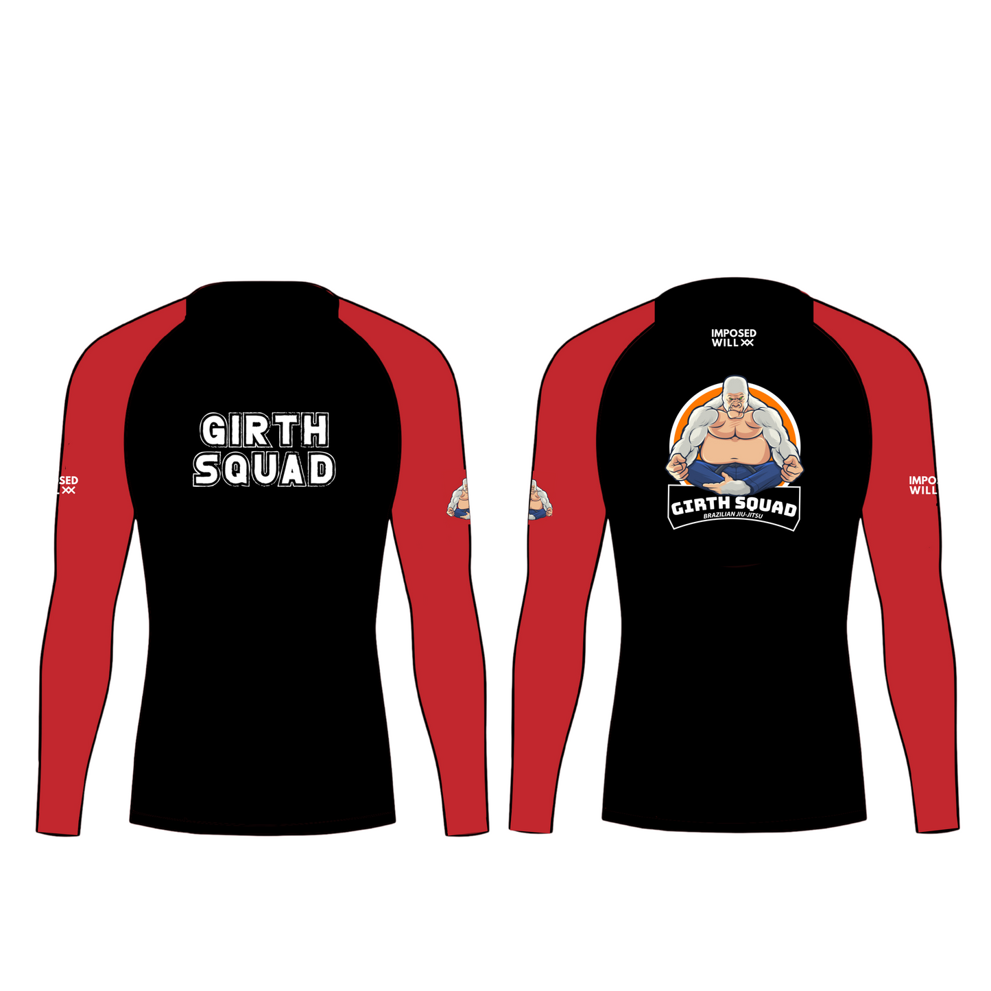 MENS/UNISEX Girth Squad Ranked Rashguard