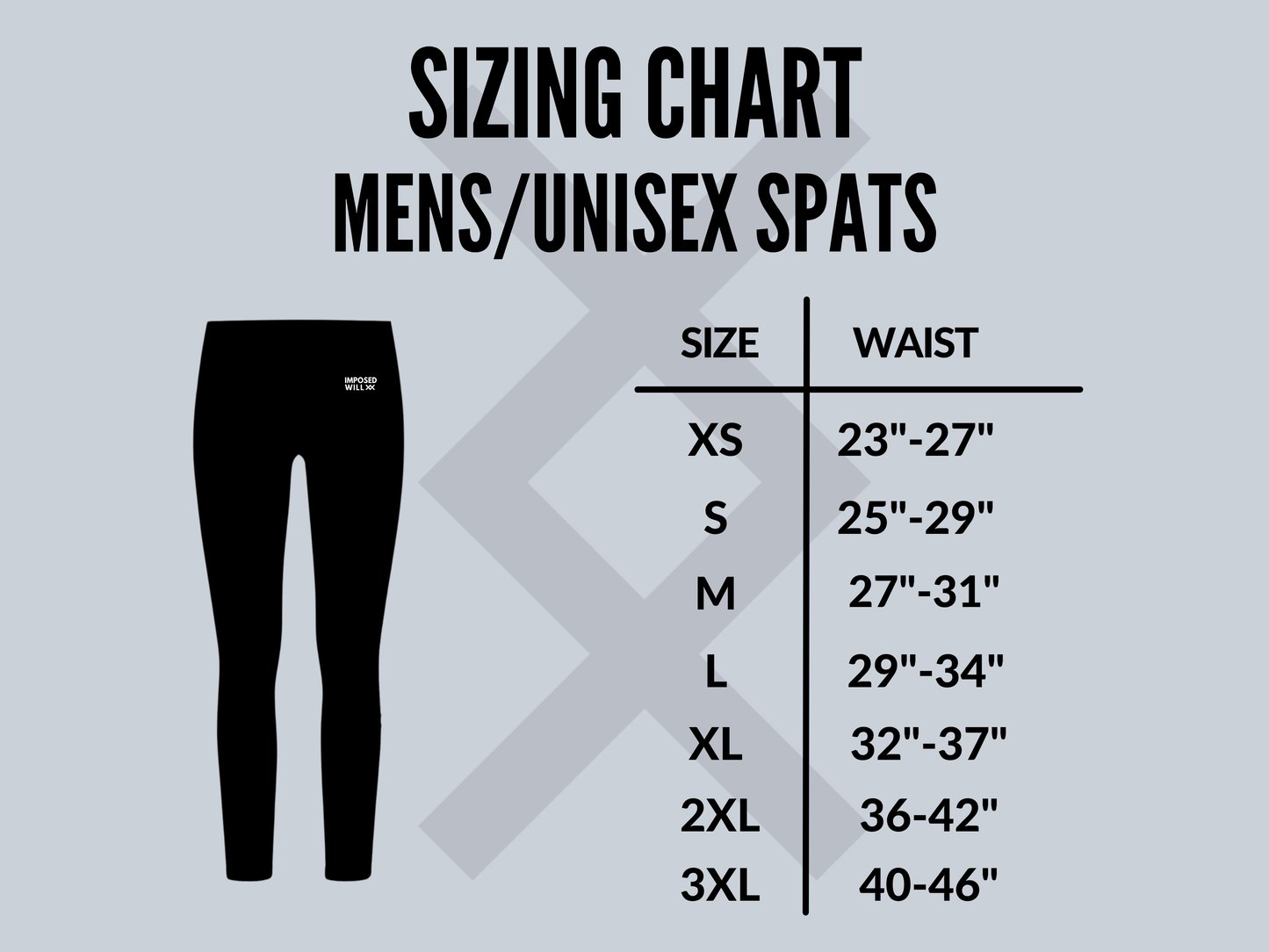 MENS/UNISEX Groundswell MMA Team Spats