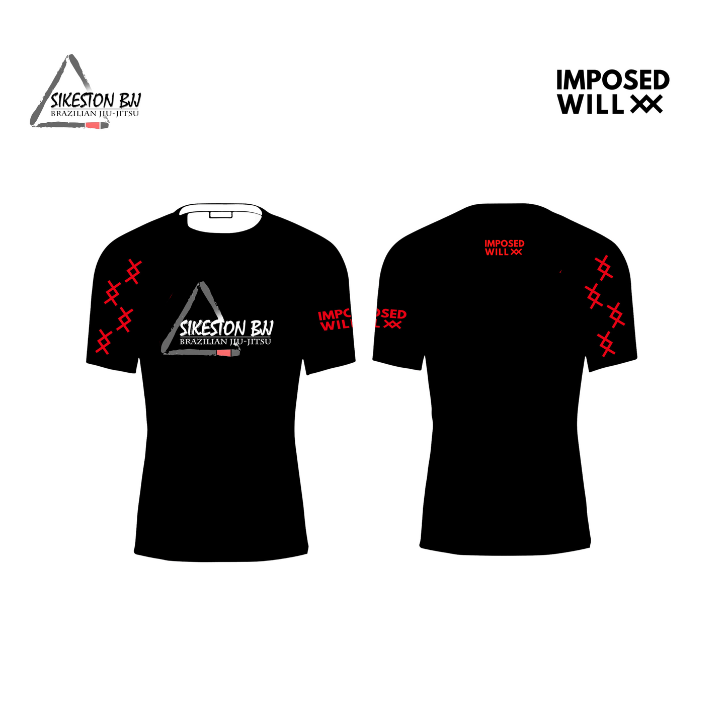 YOUTH Sikeston BJJ Rashguard - Short Sleeve