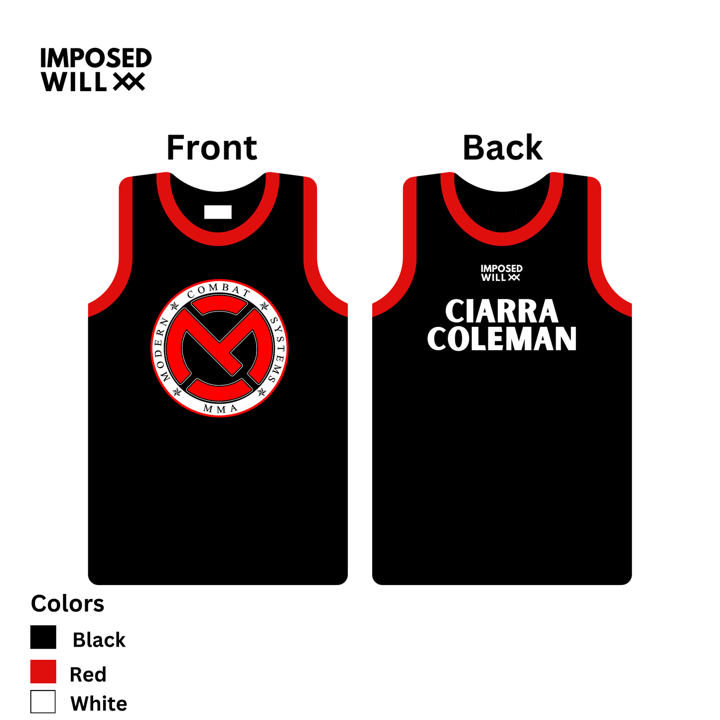 Custom Boxing Tank Top