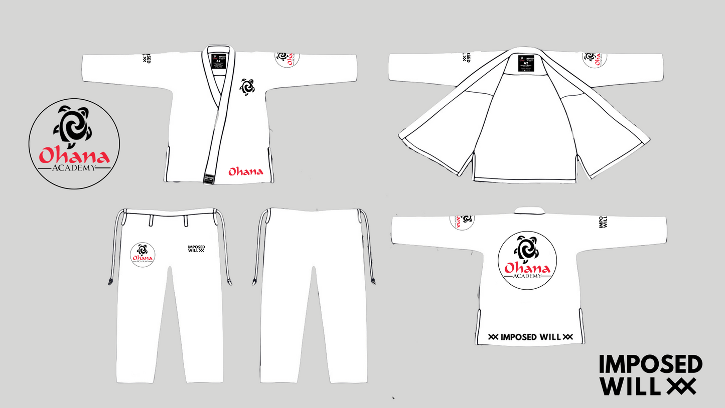 WOMENS Ohana Academy Gi - White