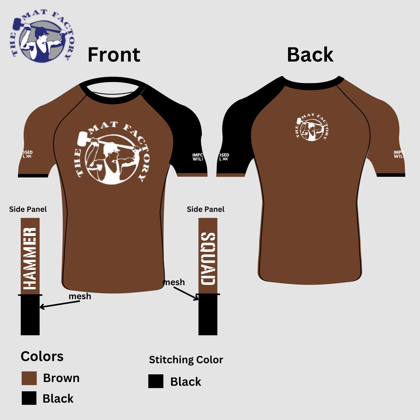 WOMENS Mat Factory Ranked Rashguard