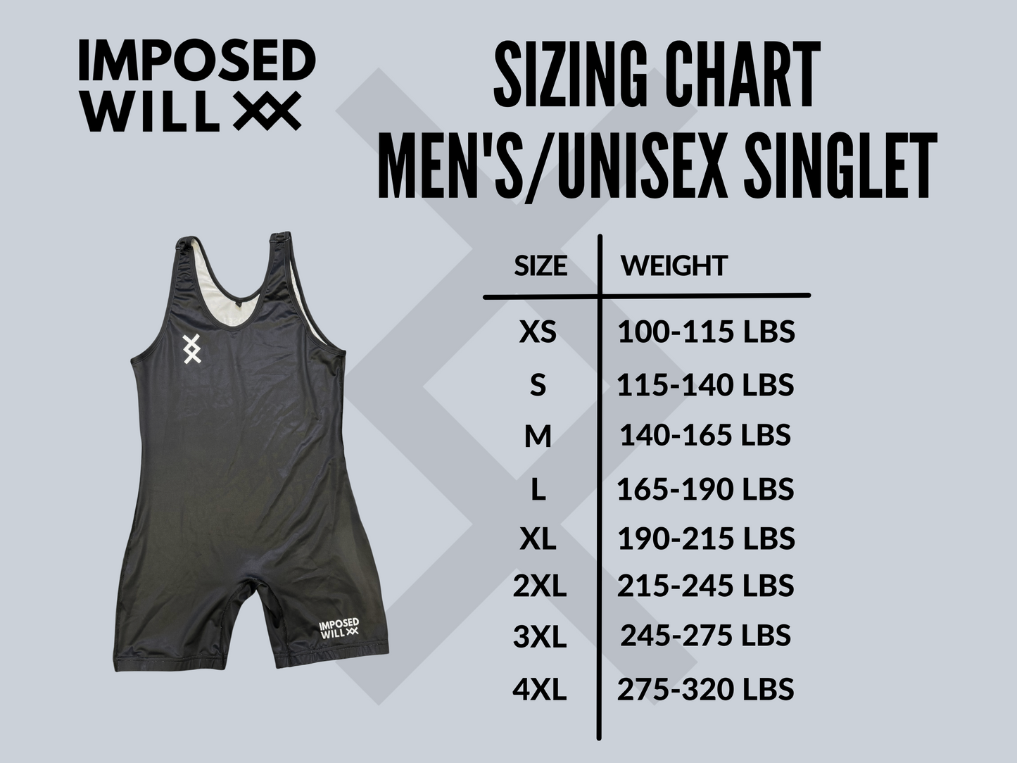 MENS/UNISEX Groundswell MMA Singlet