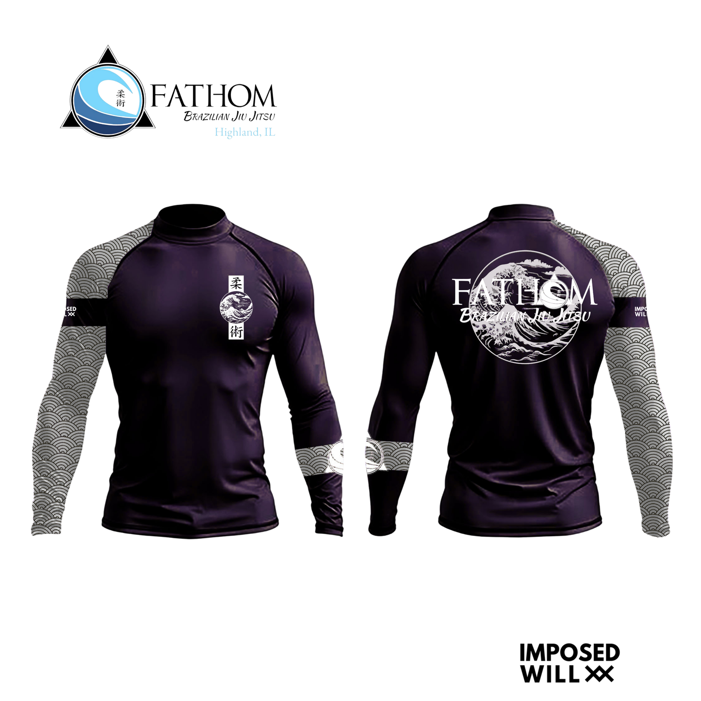 WOMENS Fathom BJJ Ranked Rashguard