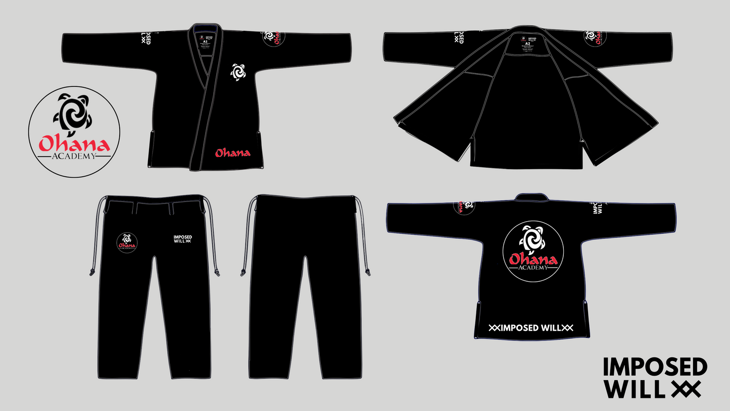 WOMENS Ohana Academy Gi - Black