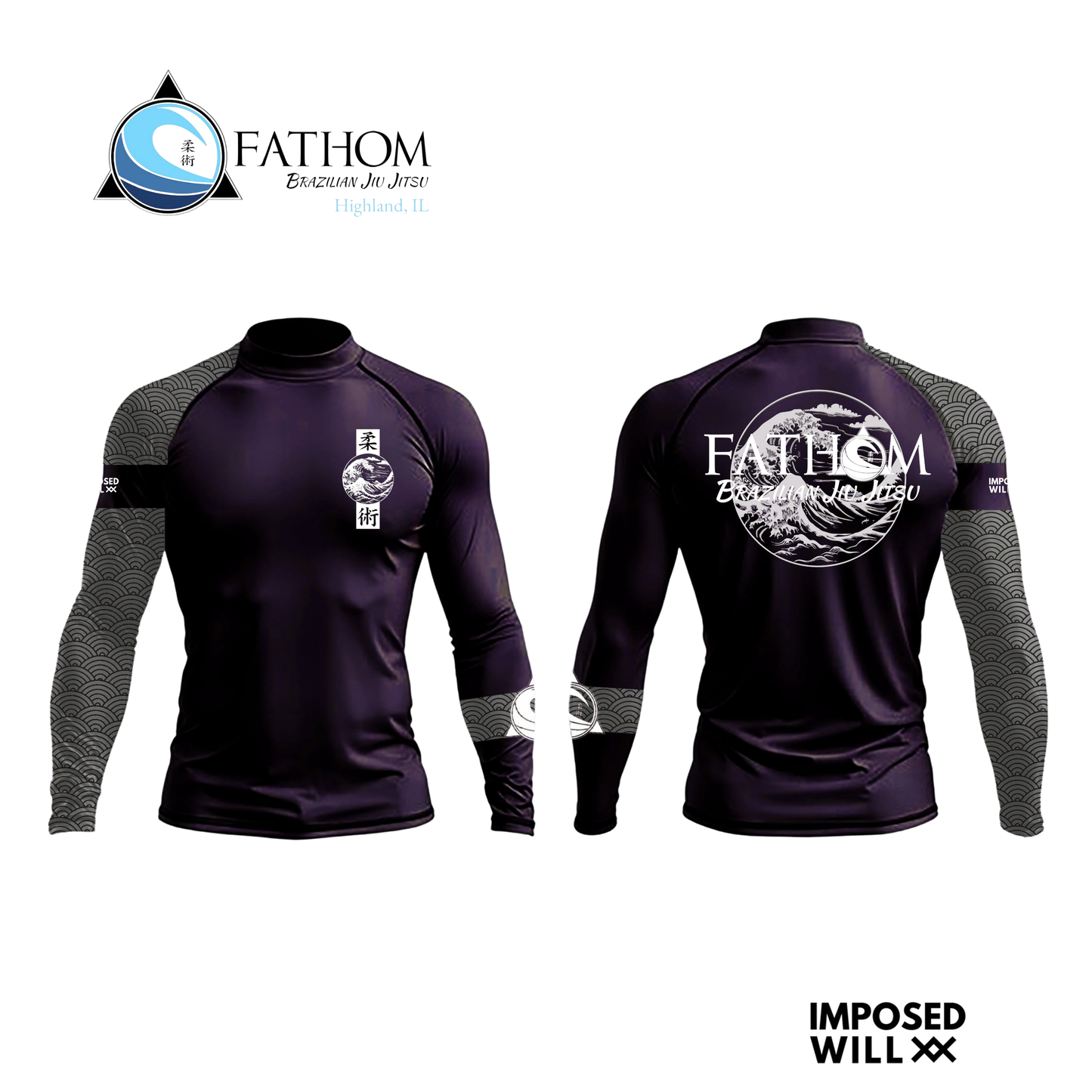 YOUTH Fathom BJJ Ranked Rashguard