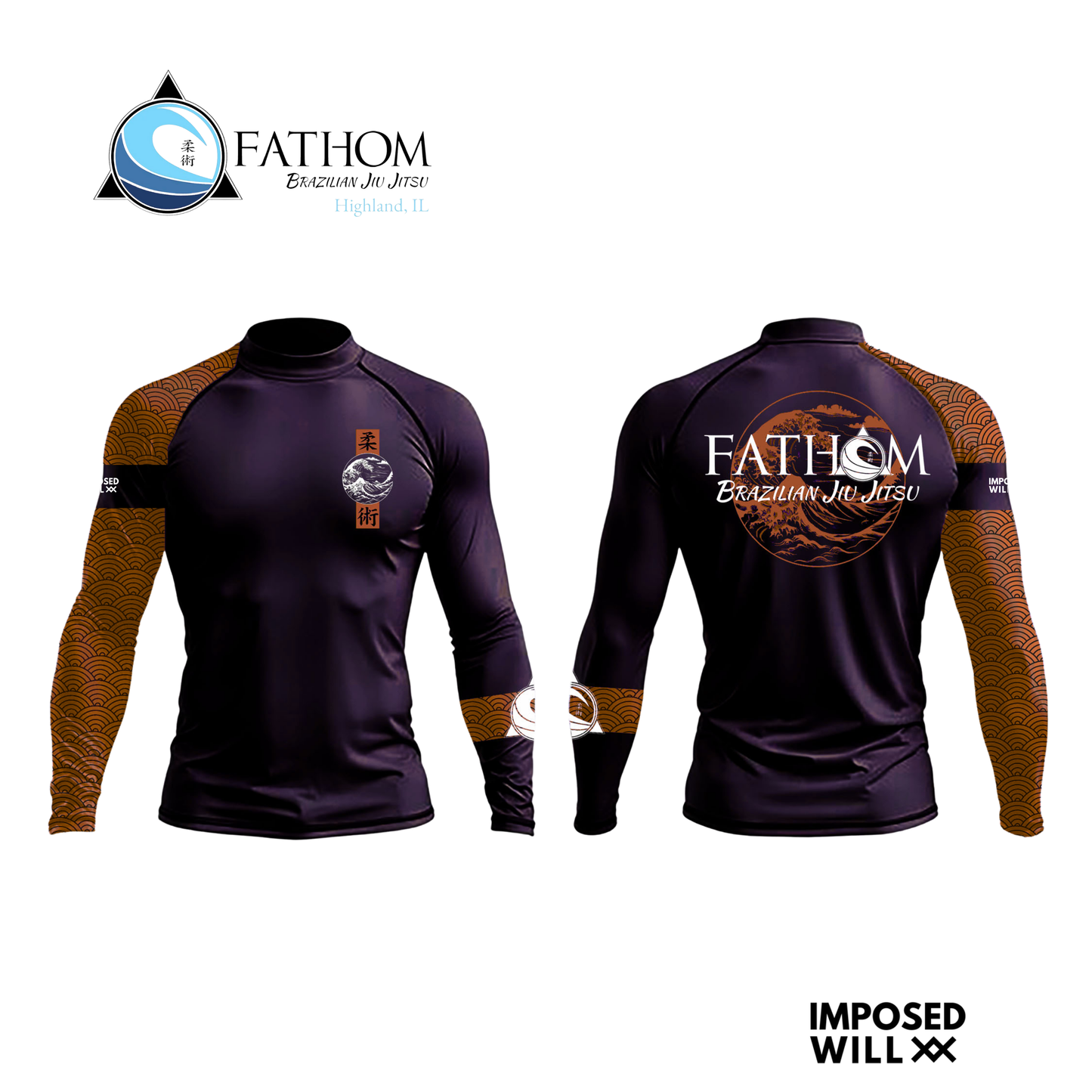 WOMENS Fathom BJJ Ranked Rashguard
