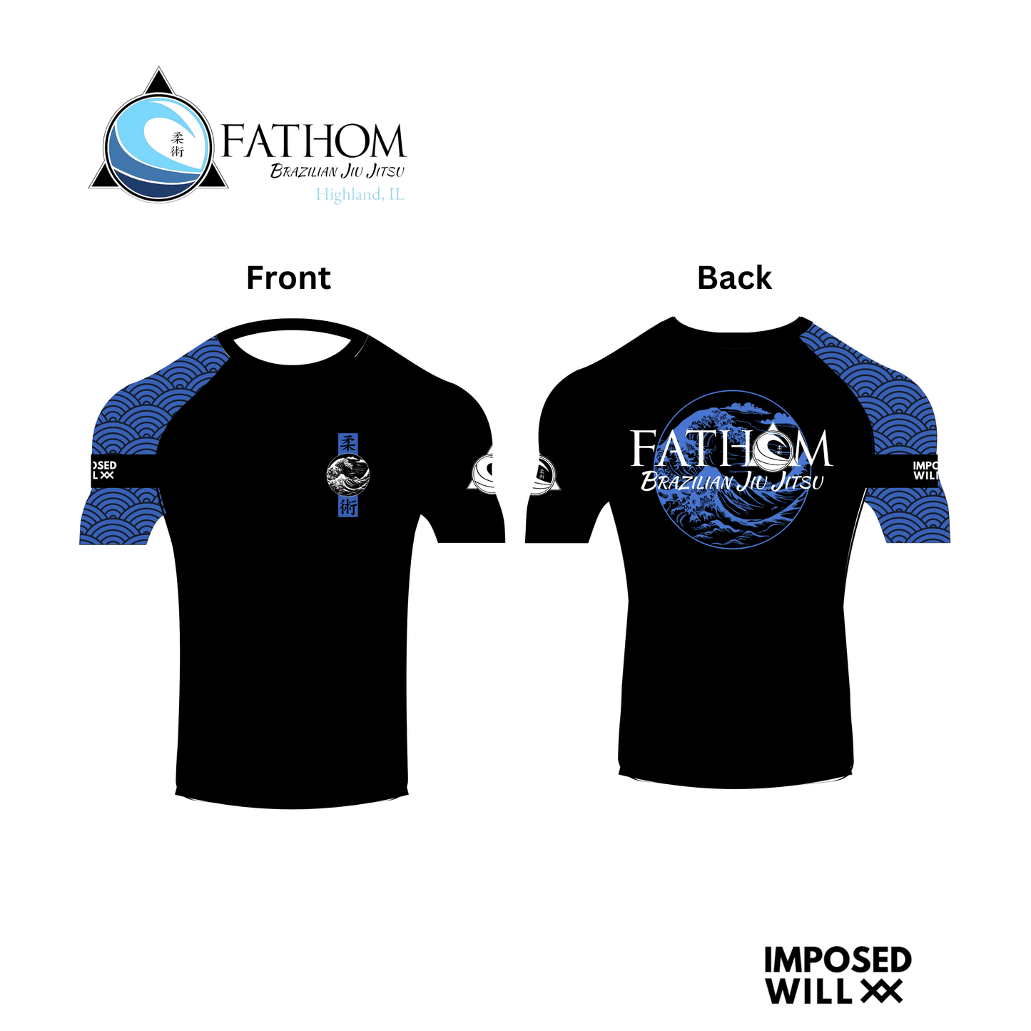 WOMENS Fathom BJJ Ranked Rashguard