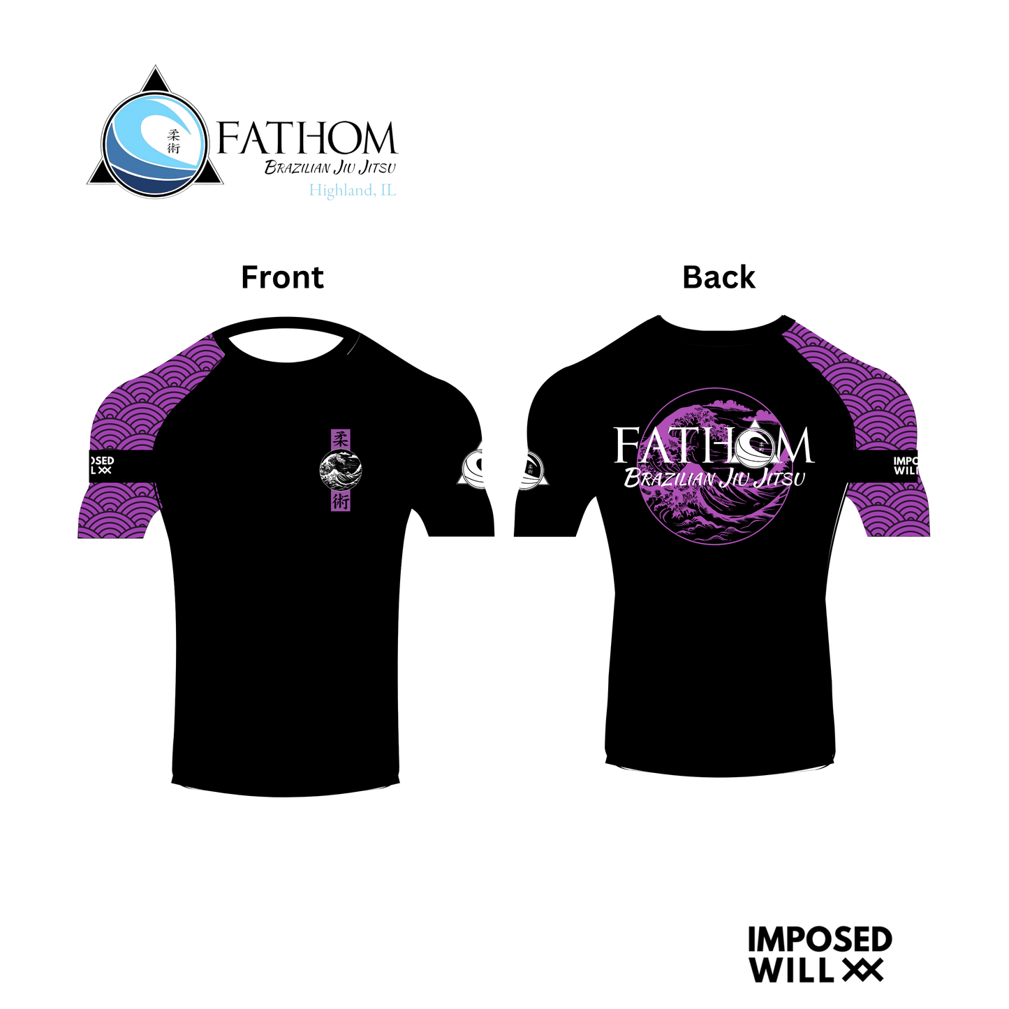 WOMENS Fathom BJJ Ranked Rashguard