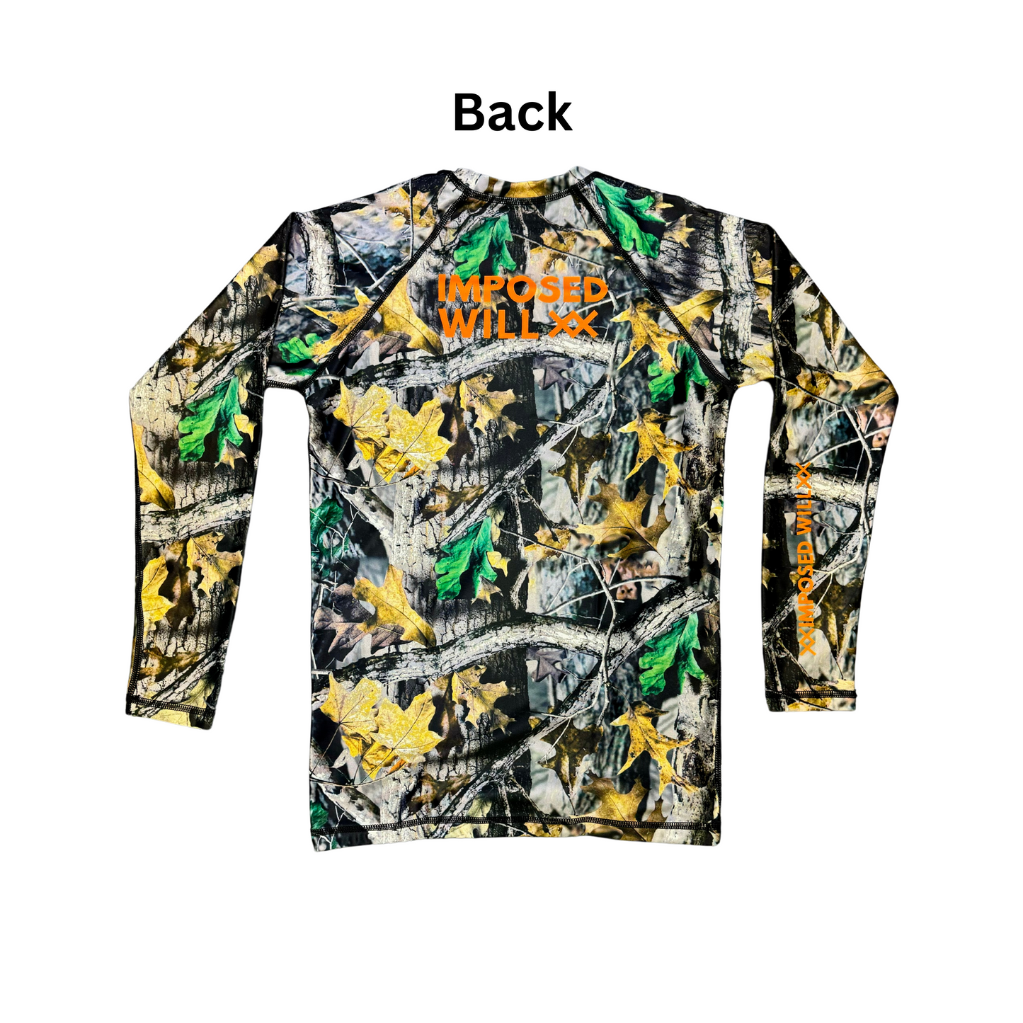 Ultimate Predator Rashguard - Long Sleeve, Woods Camo