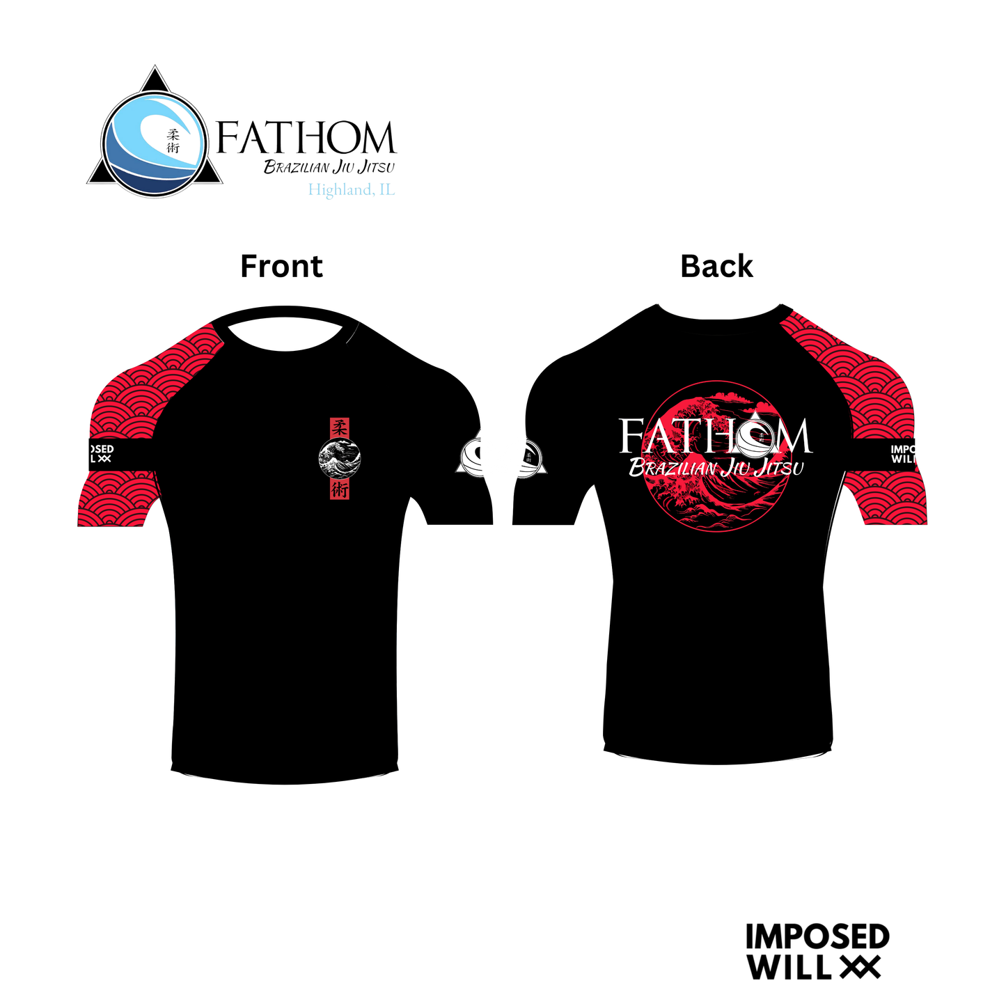 WOMENS Fathom BJJ Ranked Rashguard