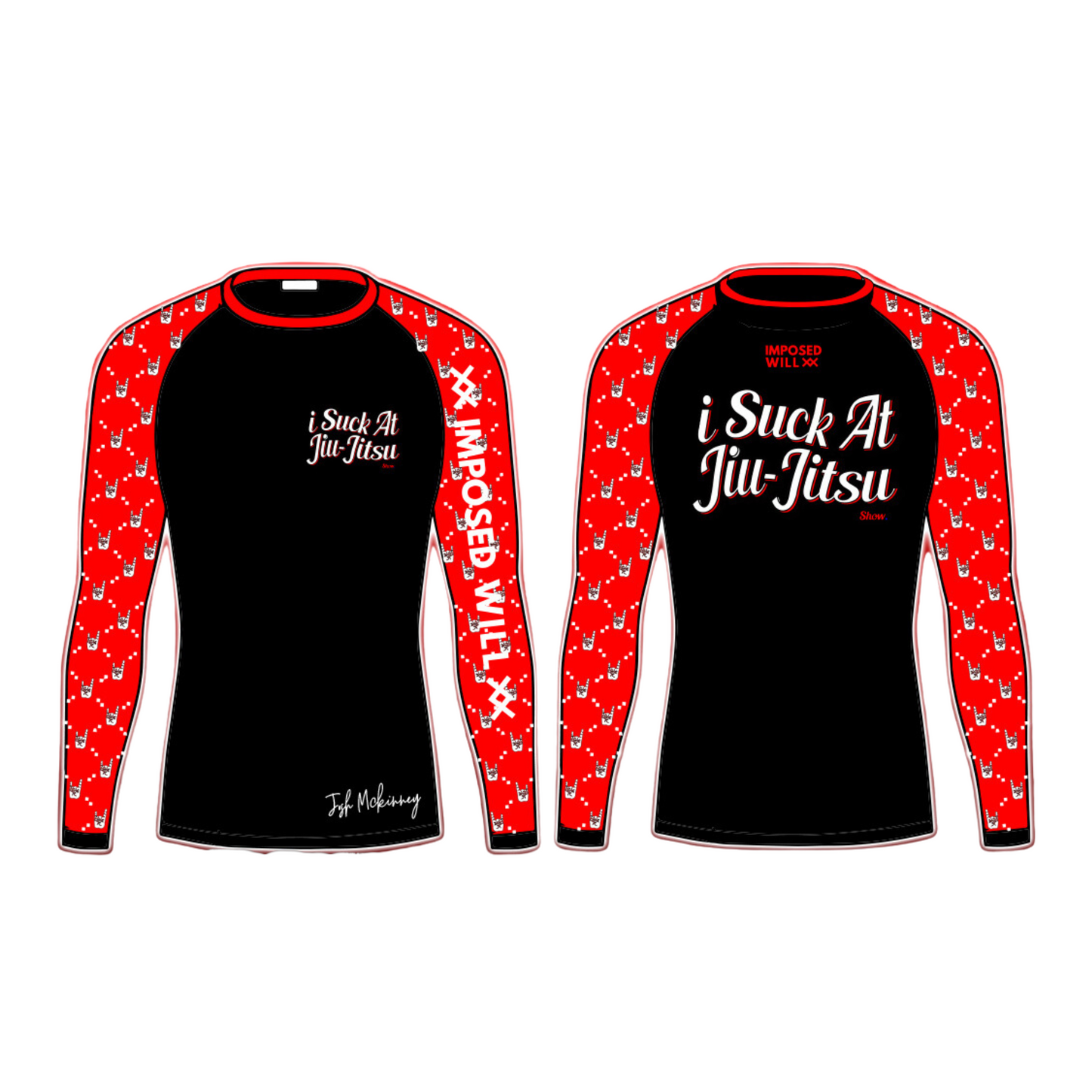 MENS/UNISEX ISAJJ Show Rashguard