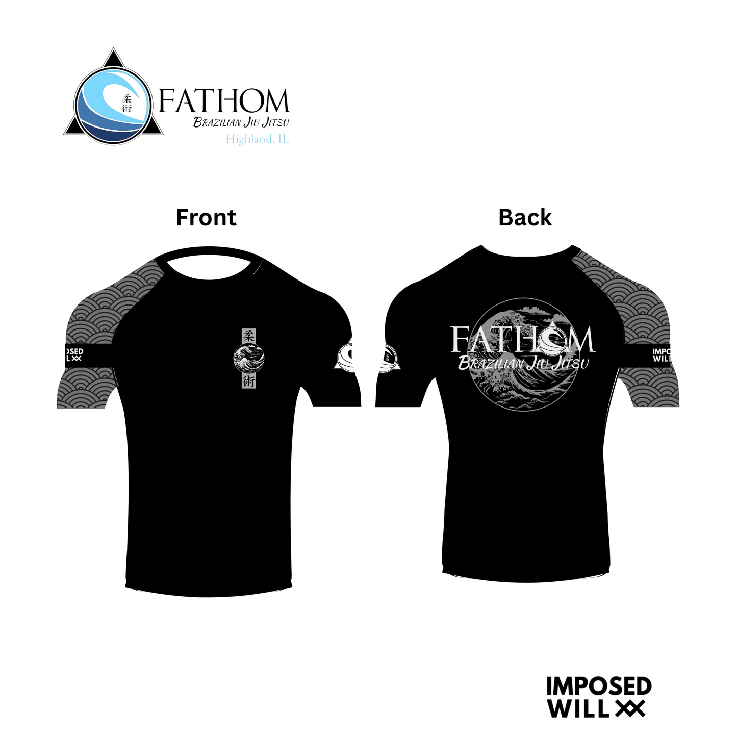 YOUTH Fathom BJJ Ranked Rashguard