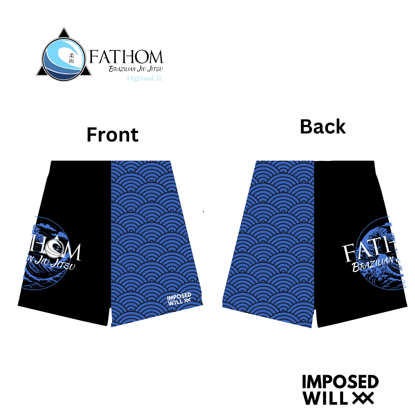 WOMENS Fathom BJJ Ranked Shorts
