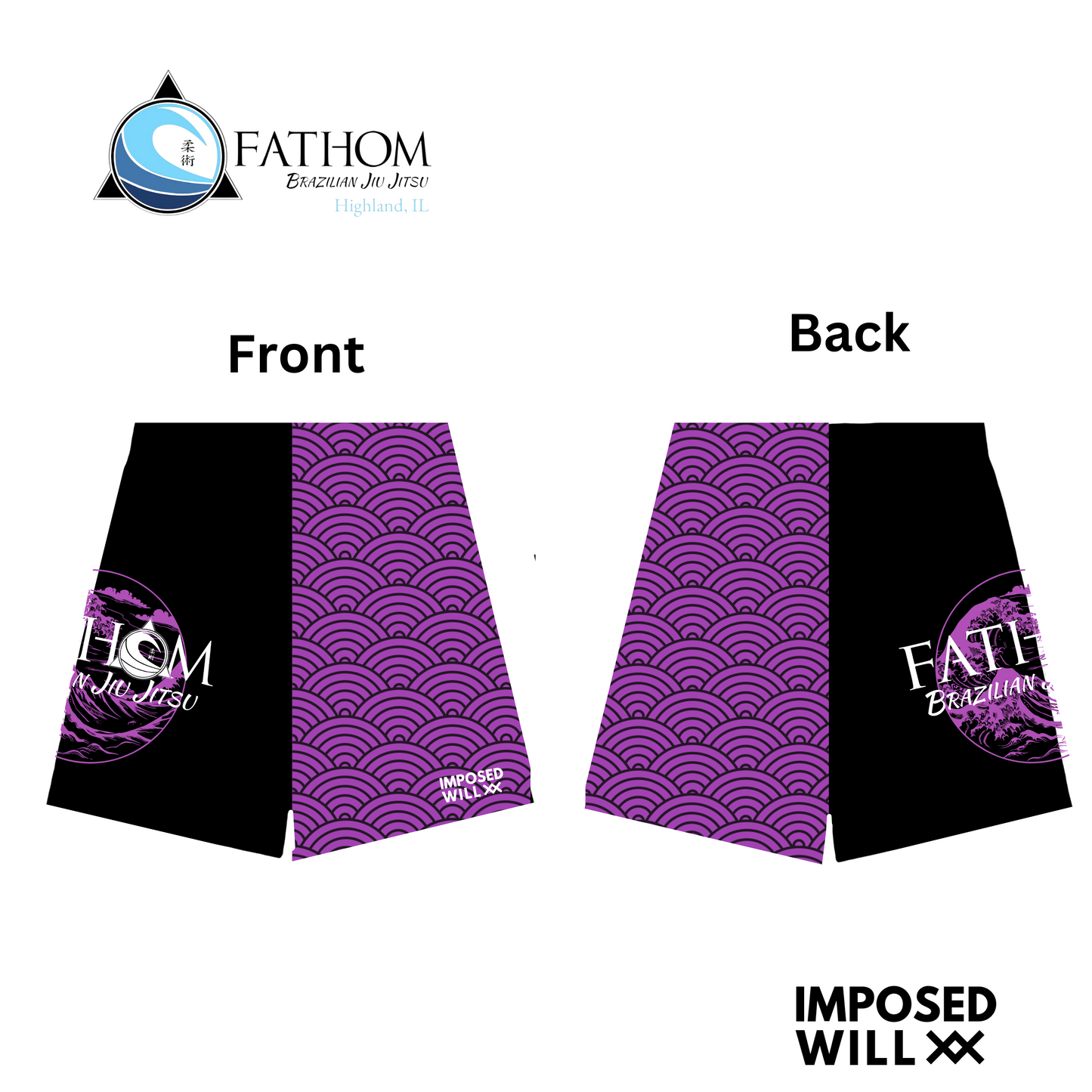 WOMENS Fathom BJJ Ranked Shorts