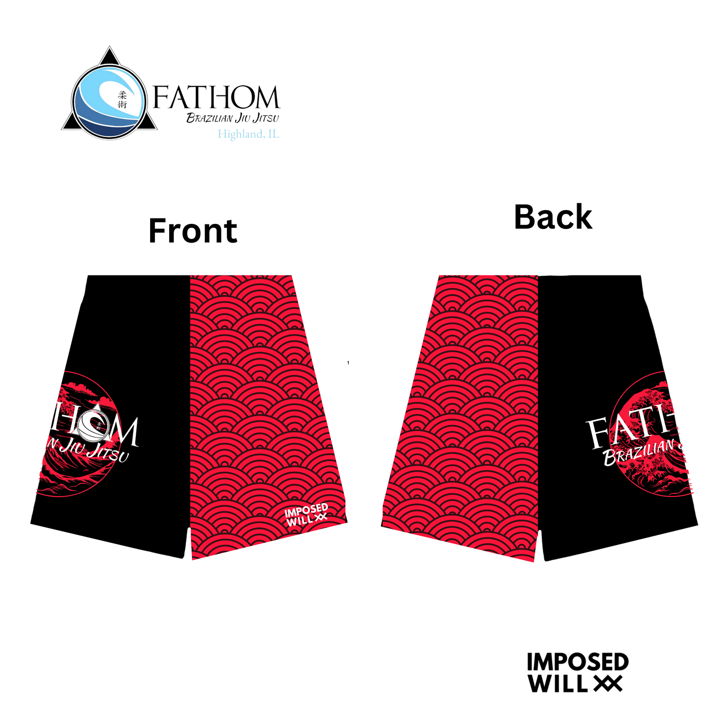 WOMENS Fathom BJJ Ranked Shorts