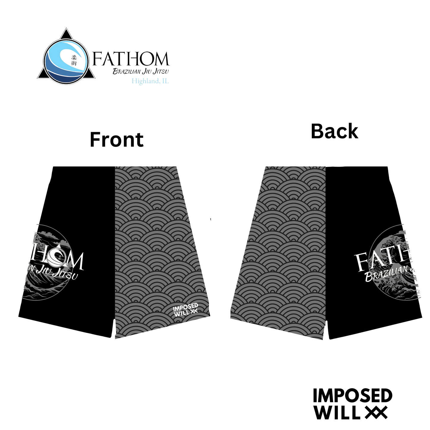 YOUTH Fathom BJJ Ranked Shorts