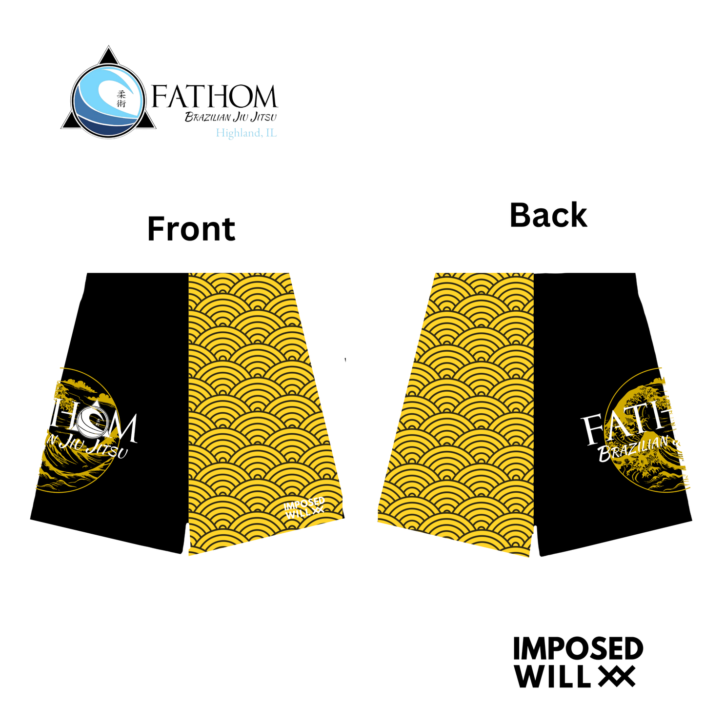 YOUTH Fathom BJJ Ranked Shorts