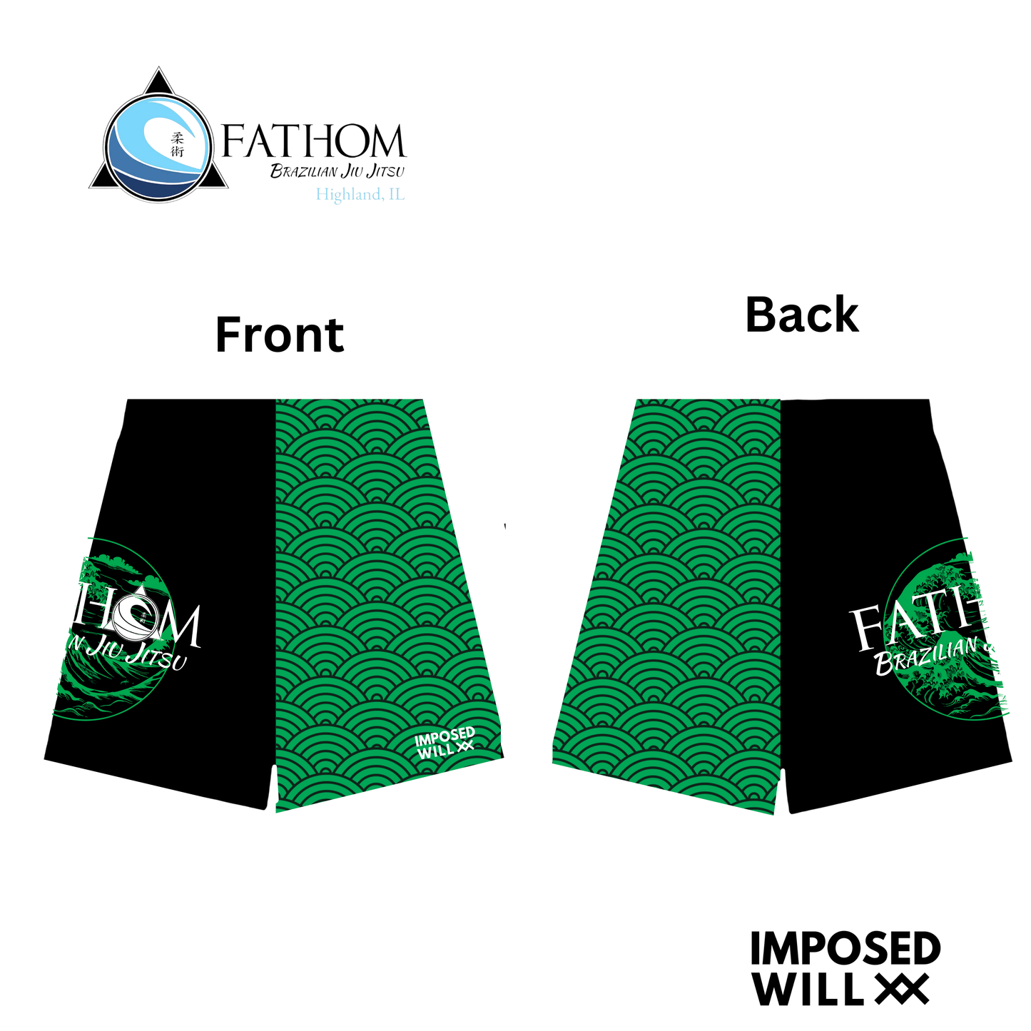 YOUTH Fathom BJJ Ranked Shorts