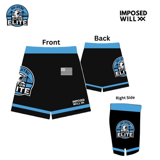MENS/UNISEX Alton Elite Jiu Jitsu FreeFlo Shorts