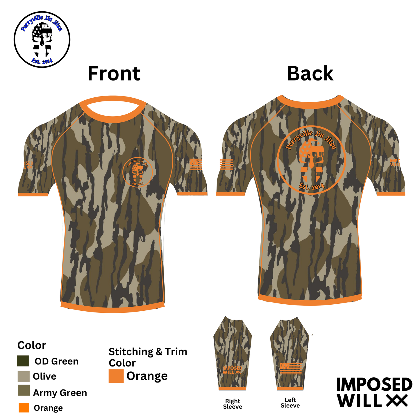 YOUTH Perryville Jiu Jitsu Rashguard