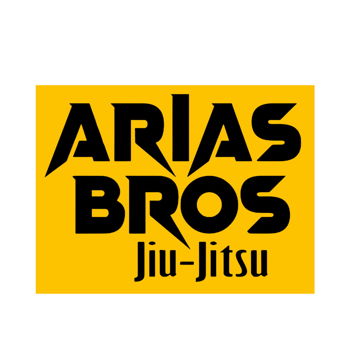 Arias Bros Jiu Jitsu Square Patch - Sublimation