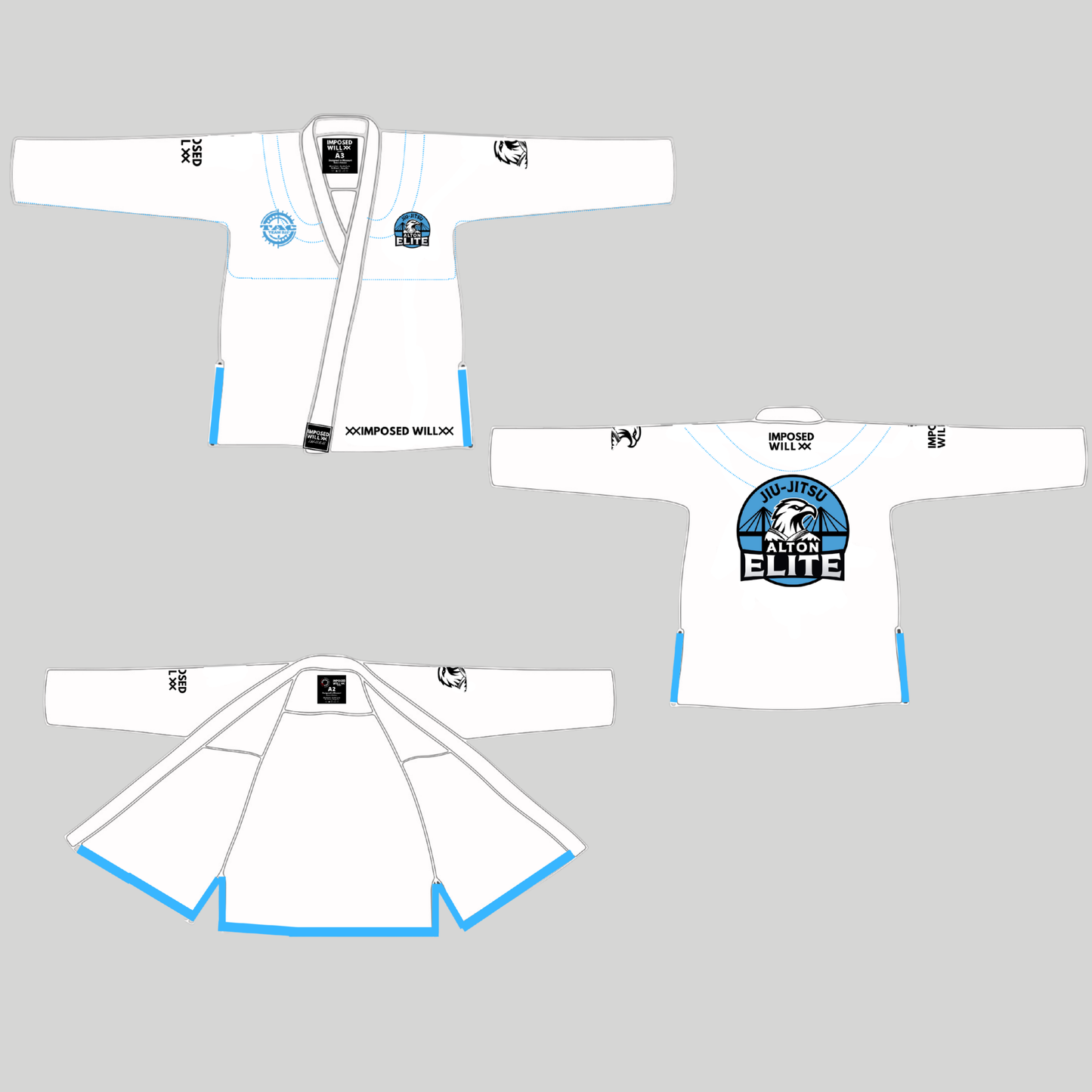 MENS/UNISEX Alton Elite Jiu Jitsu Gi TOP ONLY