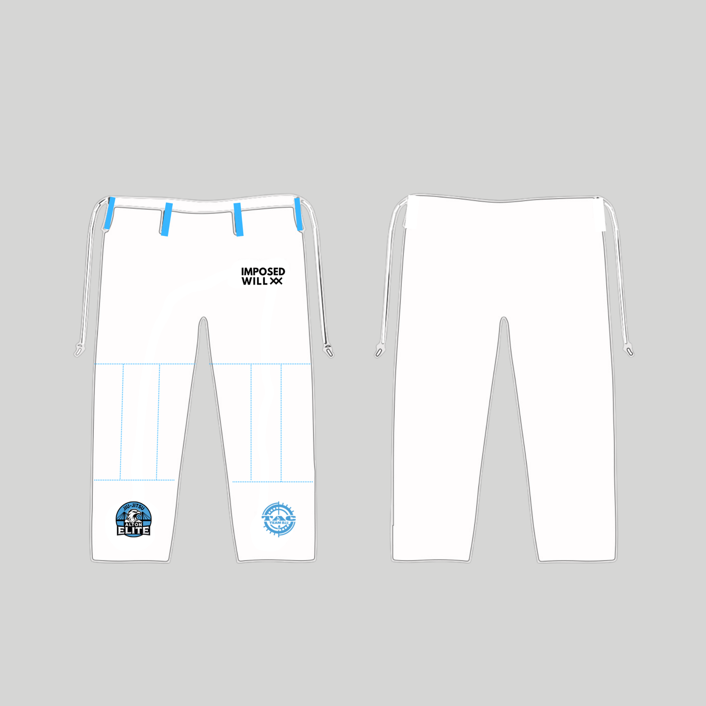 WOMENS Alton Elite Jiu Jitsu GI PANTS ONLY