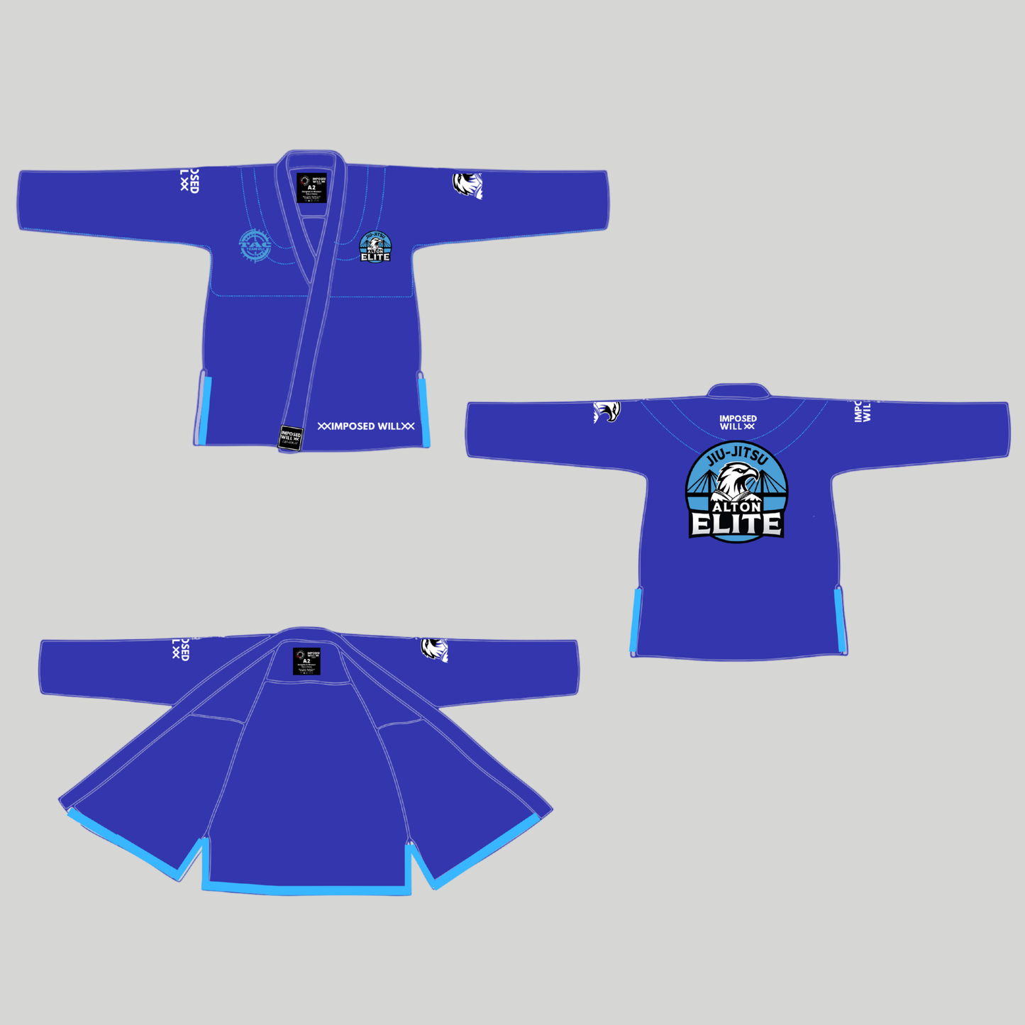 MENS/UNISEX Alton Elite Jiu Jitsu Gi TOP ONLY