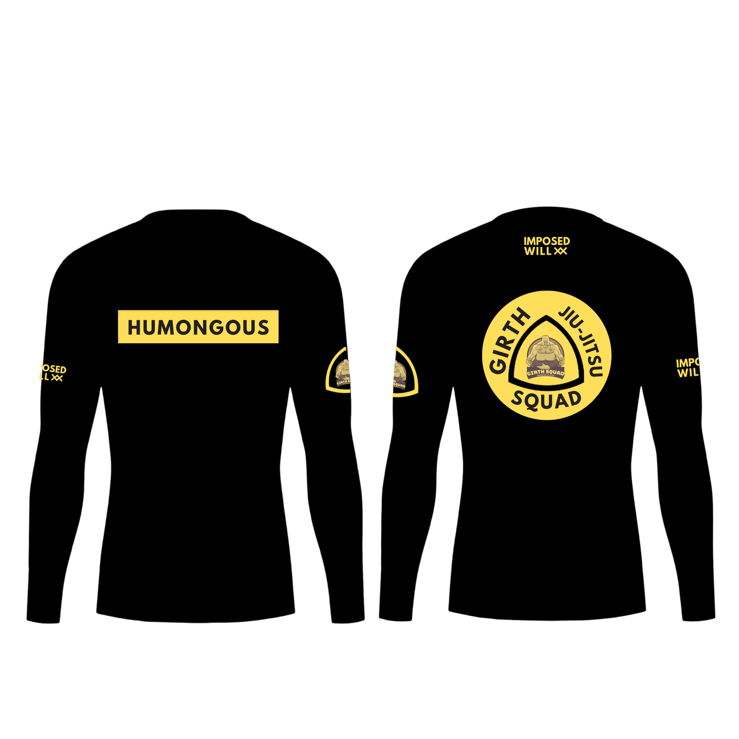 WOMENS GIRTH SQUAD "Humongous" Rashguard