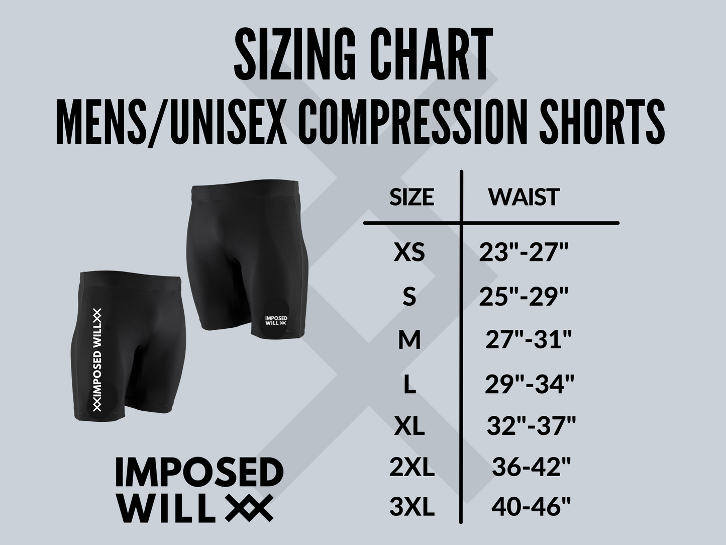 MENS/UNISEX Groundswell MMA Compression Shorts