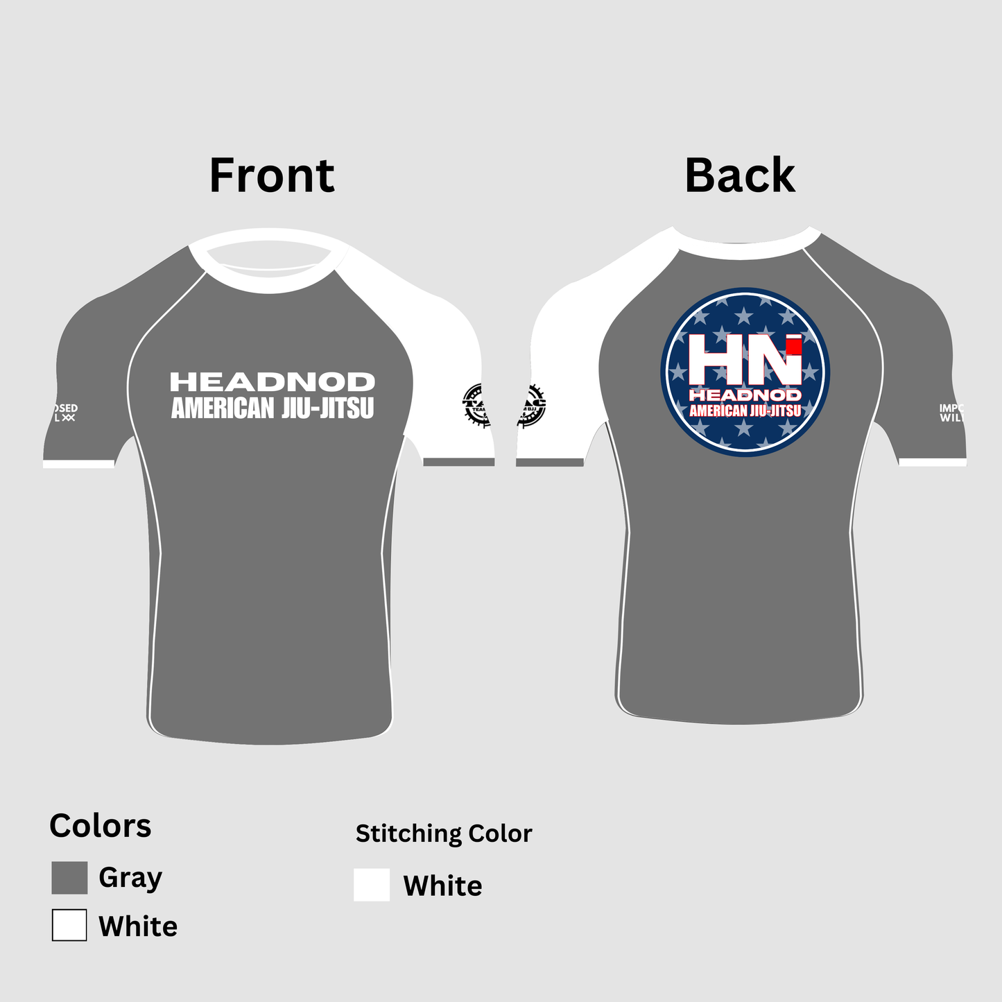 YOUTH Headnod AJJ Rank Rashguard