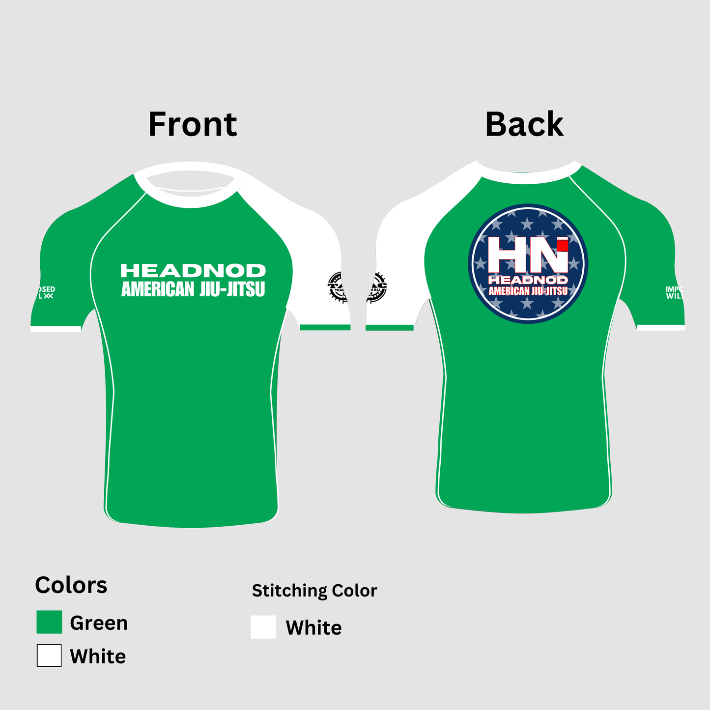 YOUTH Headnod AJJ Rank Rashguard
