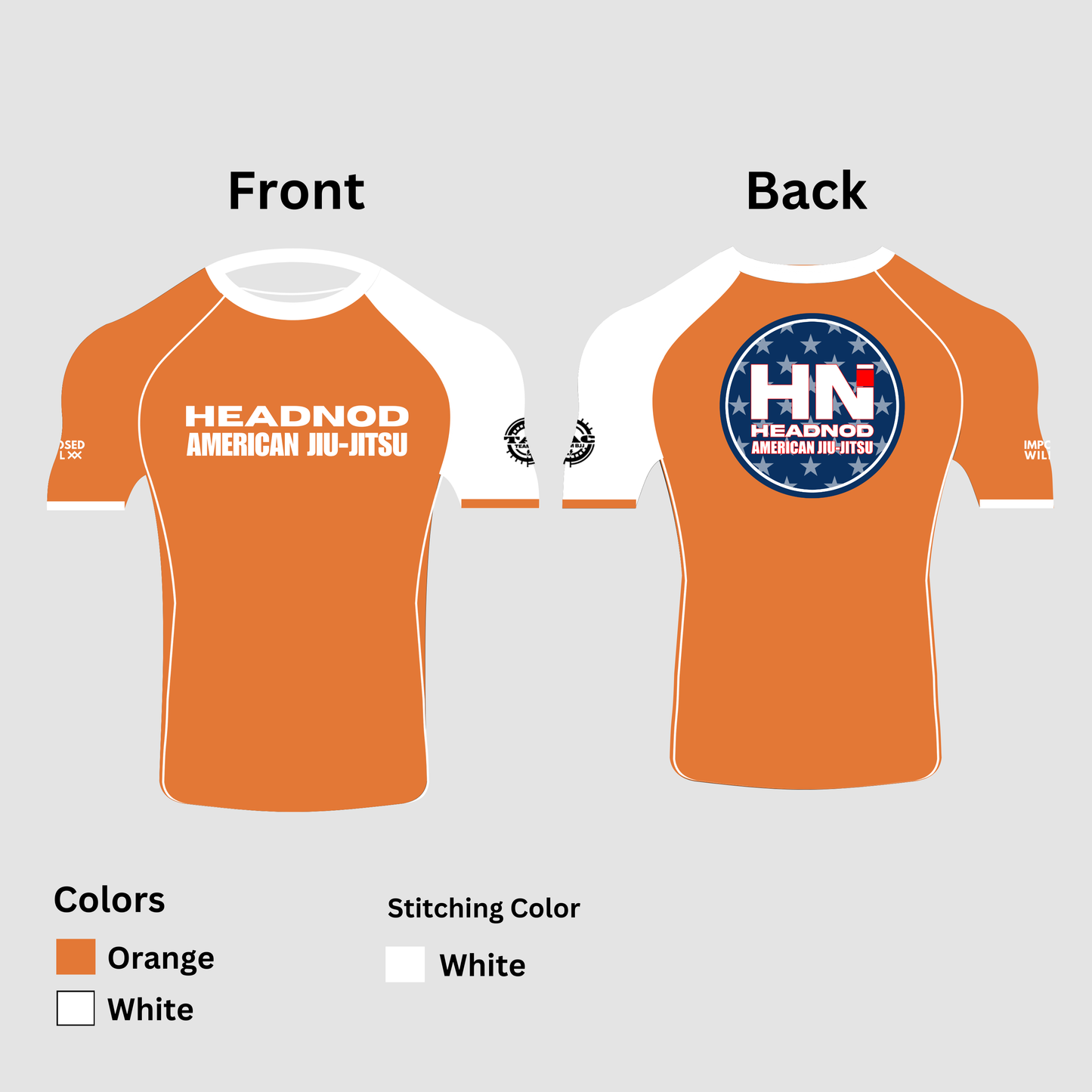YOUTH Headnod AJJ Rank Rashguard