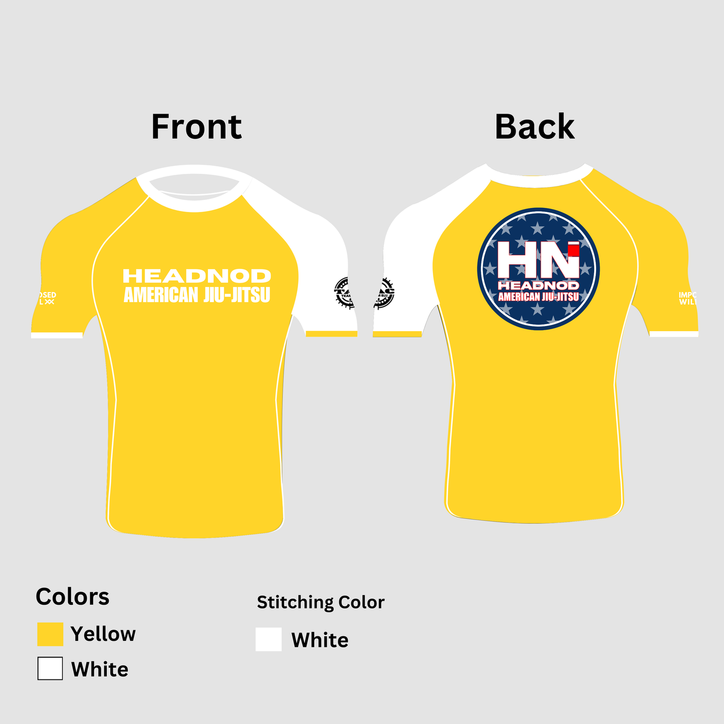 YOUTH Headnod AJJ Rank Rashguard