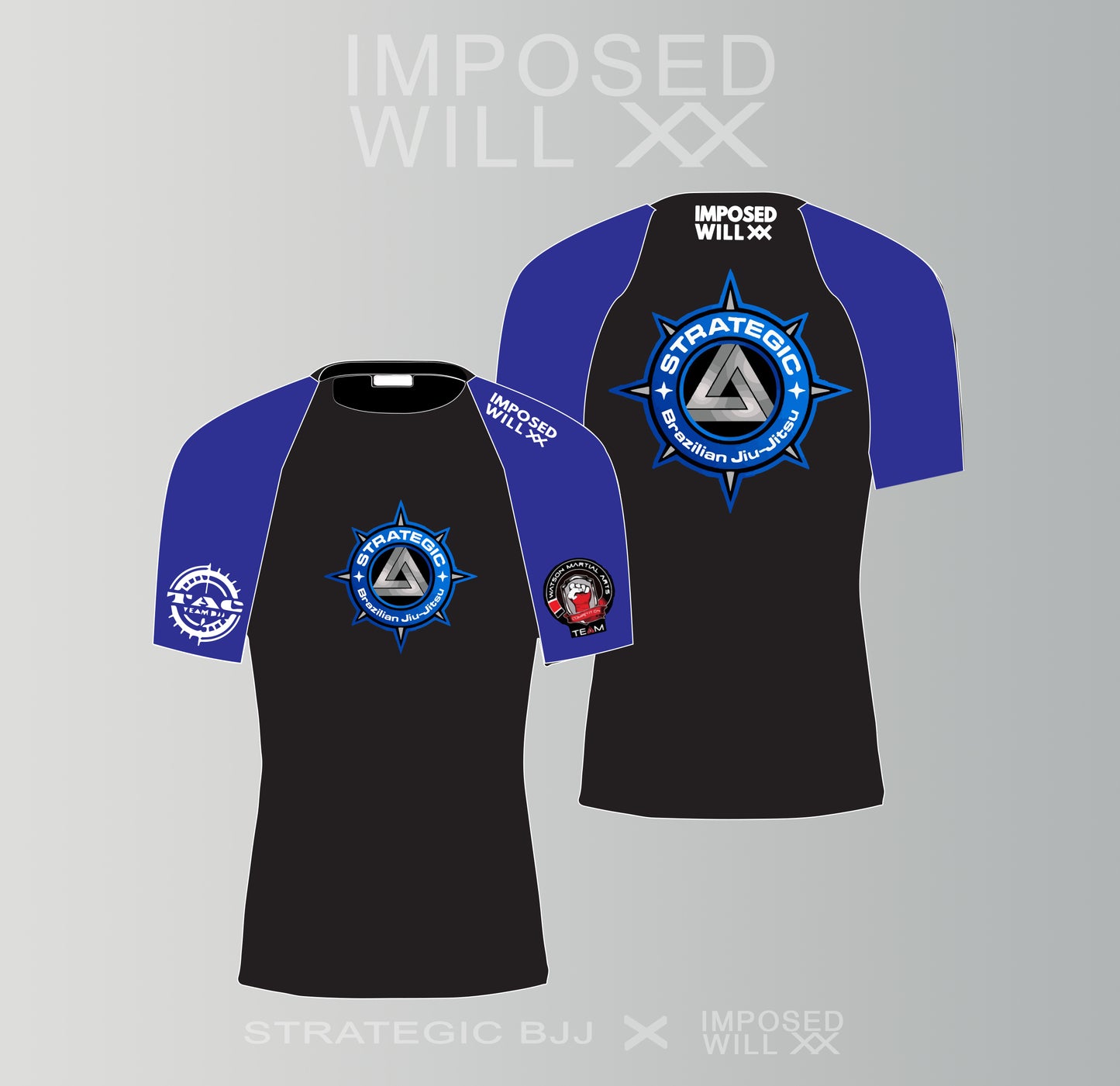 WOMENS Strategic BJJ Ranked Rashguard