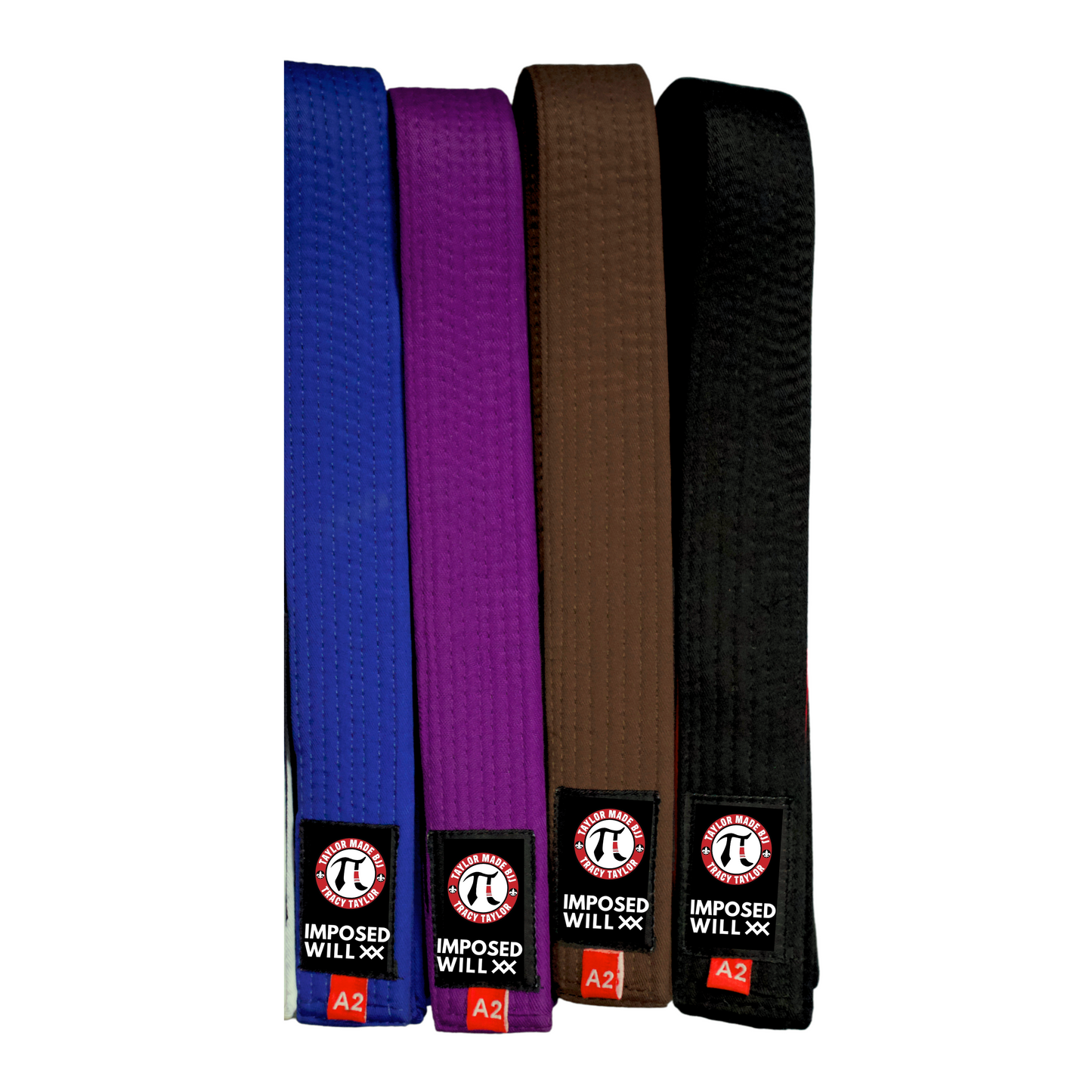 Taylor Made BJJ Premium Pearl Weave Belt