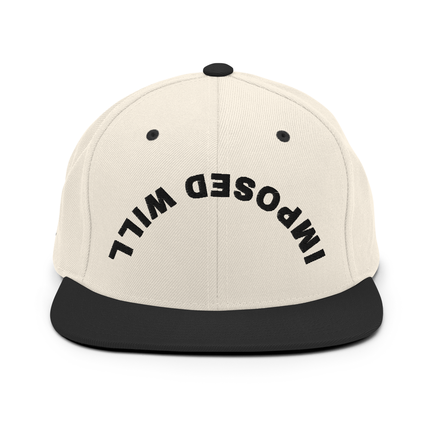 Reverse Snapback Cap