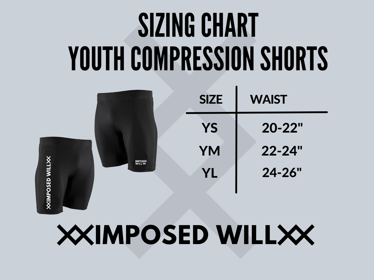 YOUTH Groundswell MMA Compression Shorts
