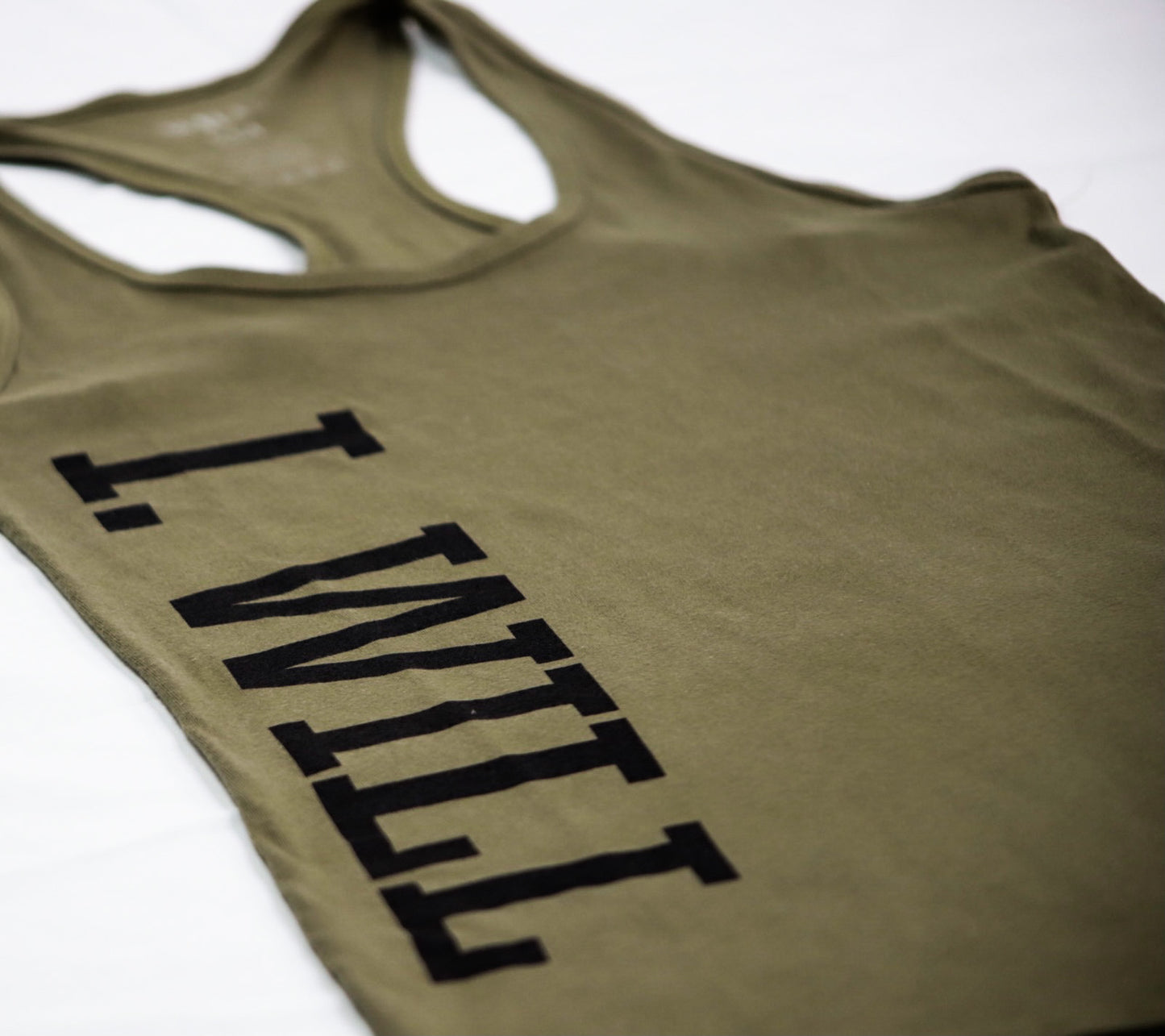 I. WILL Ladies Racerback Tank