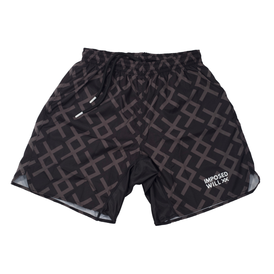 FreeFlo Shorts - Inguz: Black/Stone Grey