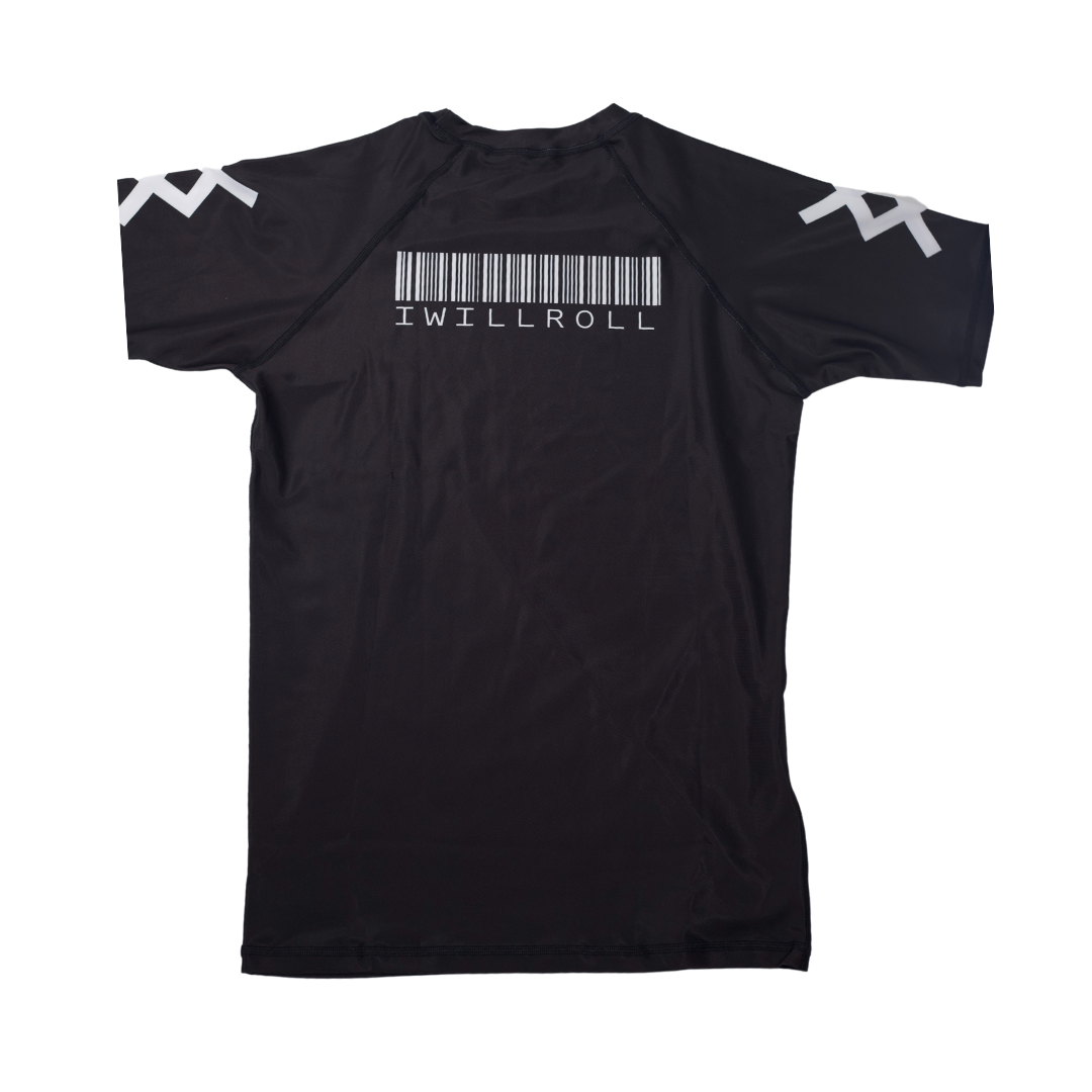 "Assassin Barcode" Rashguard - Short Sleeve