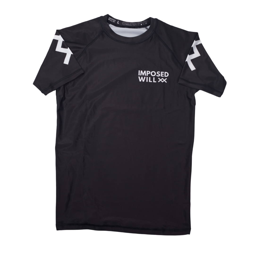 "Assassin Barcode" Rashguard - Short Sleeve