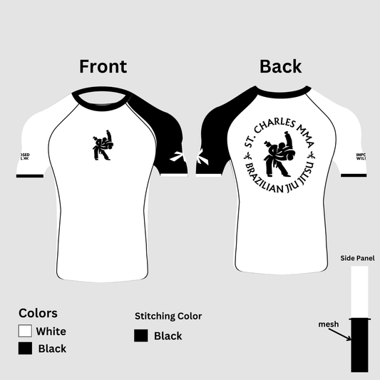 MENS/UNISEX SCMMA Ranked Rashguard