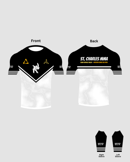 MENS/UNISEX SCMMA Electric Ranked Rashguard