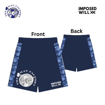 MENS/UNISEX Mat Factory FreeFlo Shorts: Camo